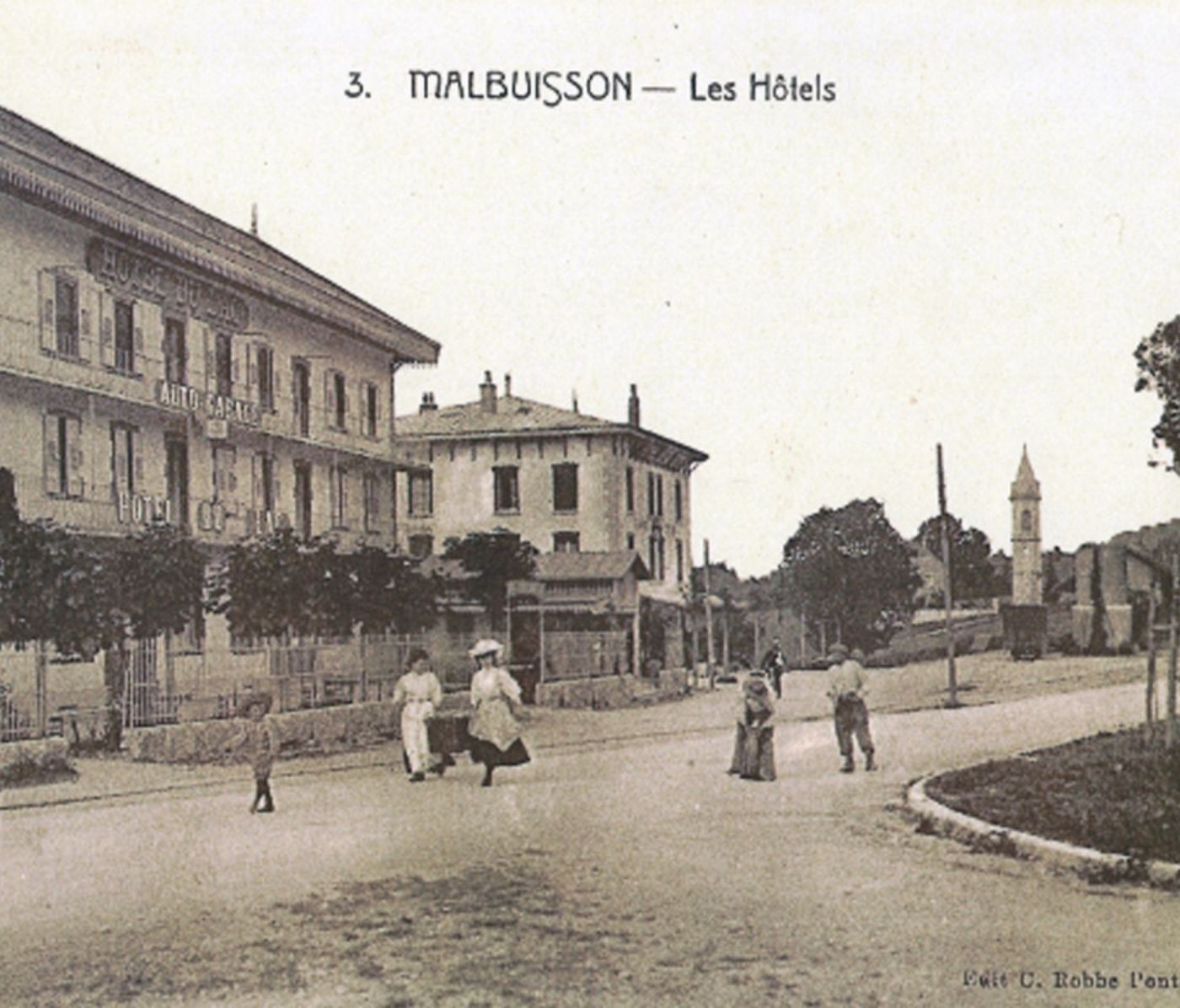 hôtel le lac au 20e siècle